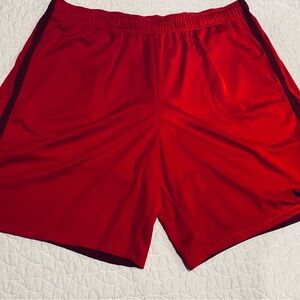 Nike Men's Red Athletic Shorts